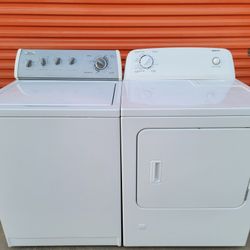 Amazing Washer!!! Like New!!! Commercial Quality, Super Capacity Plus, Whirlpool Washer with 13 Cycles!!! and Beautiful, Admiral, Gas Dryer!!! 
