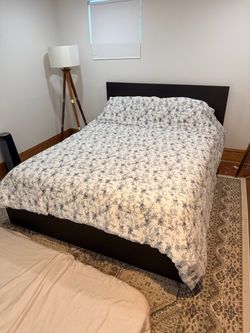 IKEA- Queen Malm bed frame