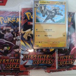 Pokemon Destined Rivals 3 Pack Blister