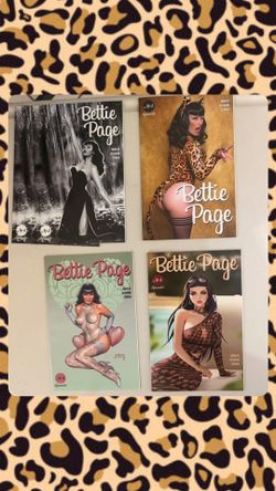 Dynamite Bettie Page 5 Issue Comic Book Lot