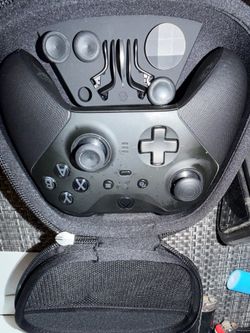 Xbox series x with elite controller and rechargeable battery+charging port