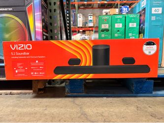 Vizio 5.1 Soundbar with Subwoofer and 2 Surround Sound Speakers Brand New In Box