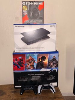 PS5 Slim Digital Edition Bundle – Excellent Condition + Extras
