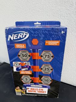 NERF bulls eye digital target