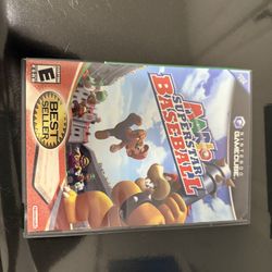 Mario Superstar Baseball GameCube Game
