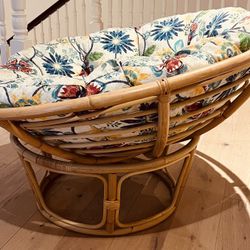 Pier 1 Import Bamboo Papasan Chair