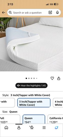 Mattress topper