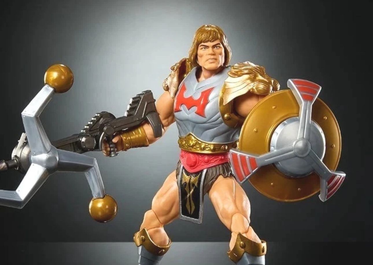 New Eternia HE-MAN Flying Fists Masters of The Universe The Masterverse.
