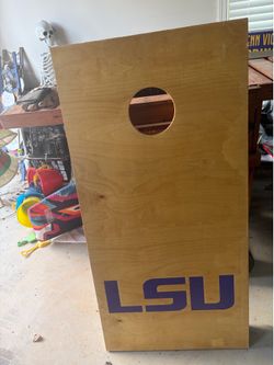 LSU cornhole boards