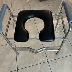 Raised Toilet Seat with Handles for Seniors