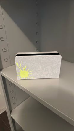 Nintendo Switch splatoon special edition dock