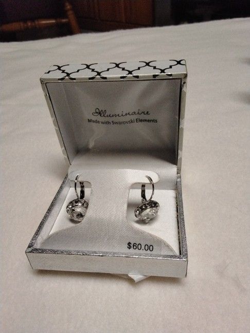 Illuminaire Crystal Earrings New Price