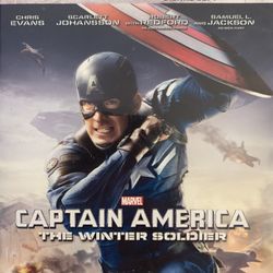 Marvel CAPTAIN AMERICA The Winter Soldier (3D Blu-Ray-2014)
