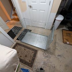 XL Steel Dog Crate Dogs Up to 90lbs Can Deliver To You