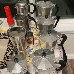 Cafeteras Diferentes Medidas 