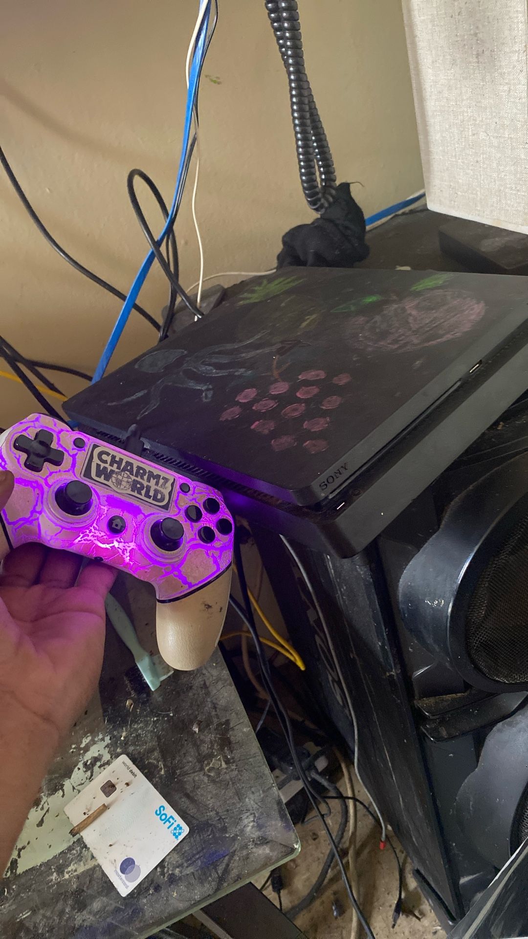 PS4 And Controller ,With Multiple Downloaded Games ,Fit For Your Liking !