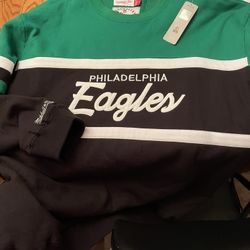 Mitchell Ness Eagles Sweatshirt 