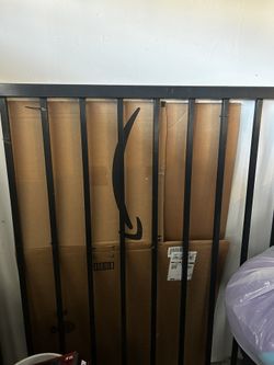 Steel Fence Section.