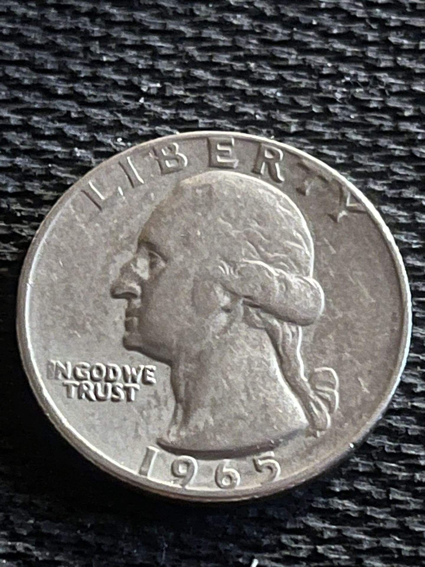 1965 Quarter Coin