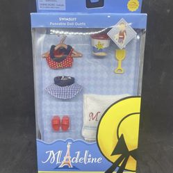 NEW Madeline Swimsuit Play Clothes 8" Eden Poseable Doll Vintage Learning Curve
