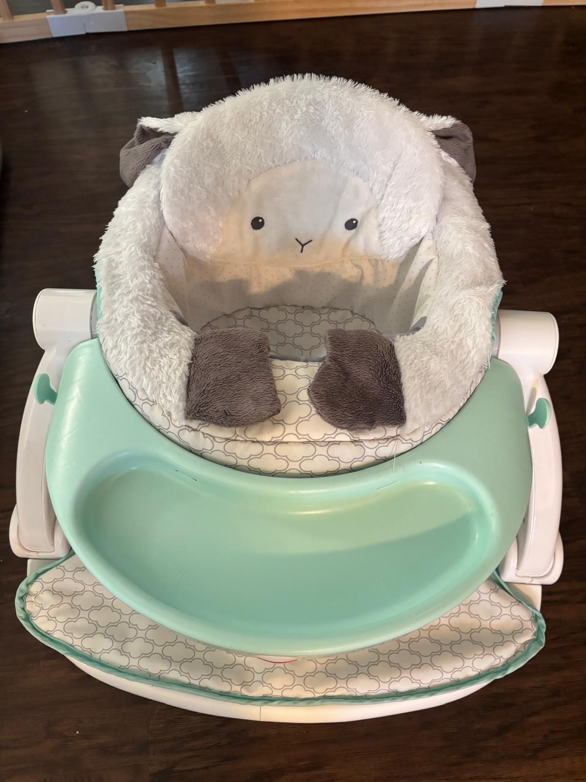 Fisher-Price Sit-Me-Up Seat Portable Baby Chair With Snack Tray