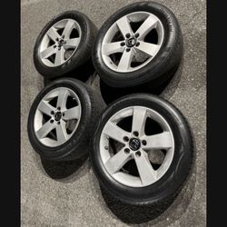 4 — 205/55r16  5x4.5 5x114.3 Stock Honda Civic Accord Rsx Camry Corolla Wheels Rims Tires!!
