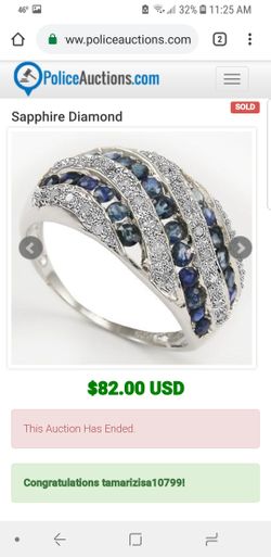 Sapphire ring
