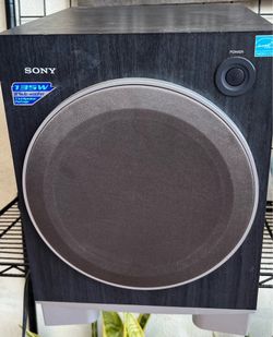 Sony SA-WMS367 Active Subwoofer Magnetically Shielded Type 130W Working Used