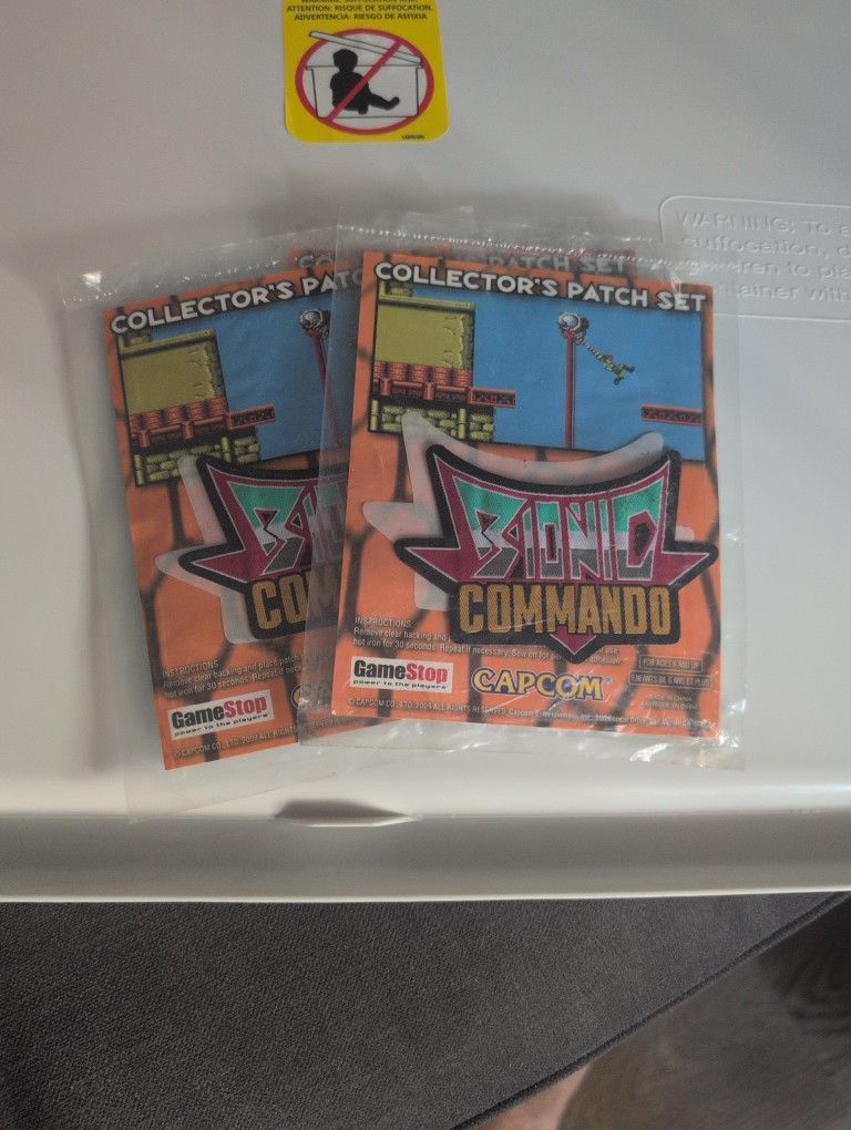 Bionic Commando Collector's Patch Set (3)