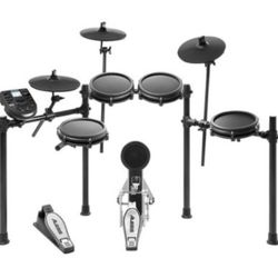 Alesis Nitro Mesh 8-pc E-kit Drum Set Electronic With Amp