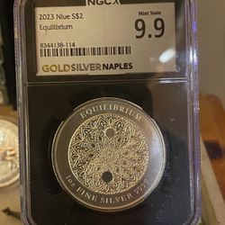 2023 Niue Equilibrium 9.9 mint state NGC