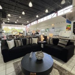 Beautiful Sofa And Loveseat Set - Brand New - At Furniture Expo 