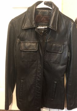 Wilson’s leather black jacket