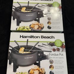 Never Opened Fondue Pots