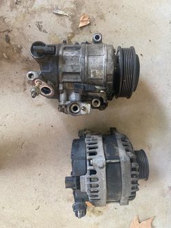 AC Compressor and Alternator Pull-Out Parts