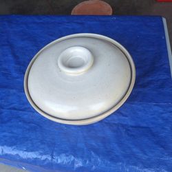 Vintage Edith Heath Ceramic  Pottery Large Casserole Bowl with Lid