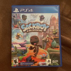 Sack boy A Big Adventure PS4