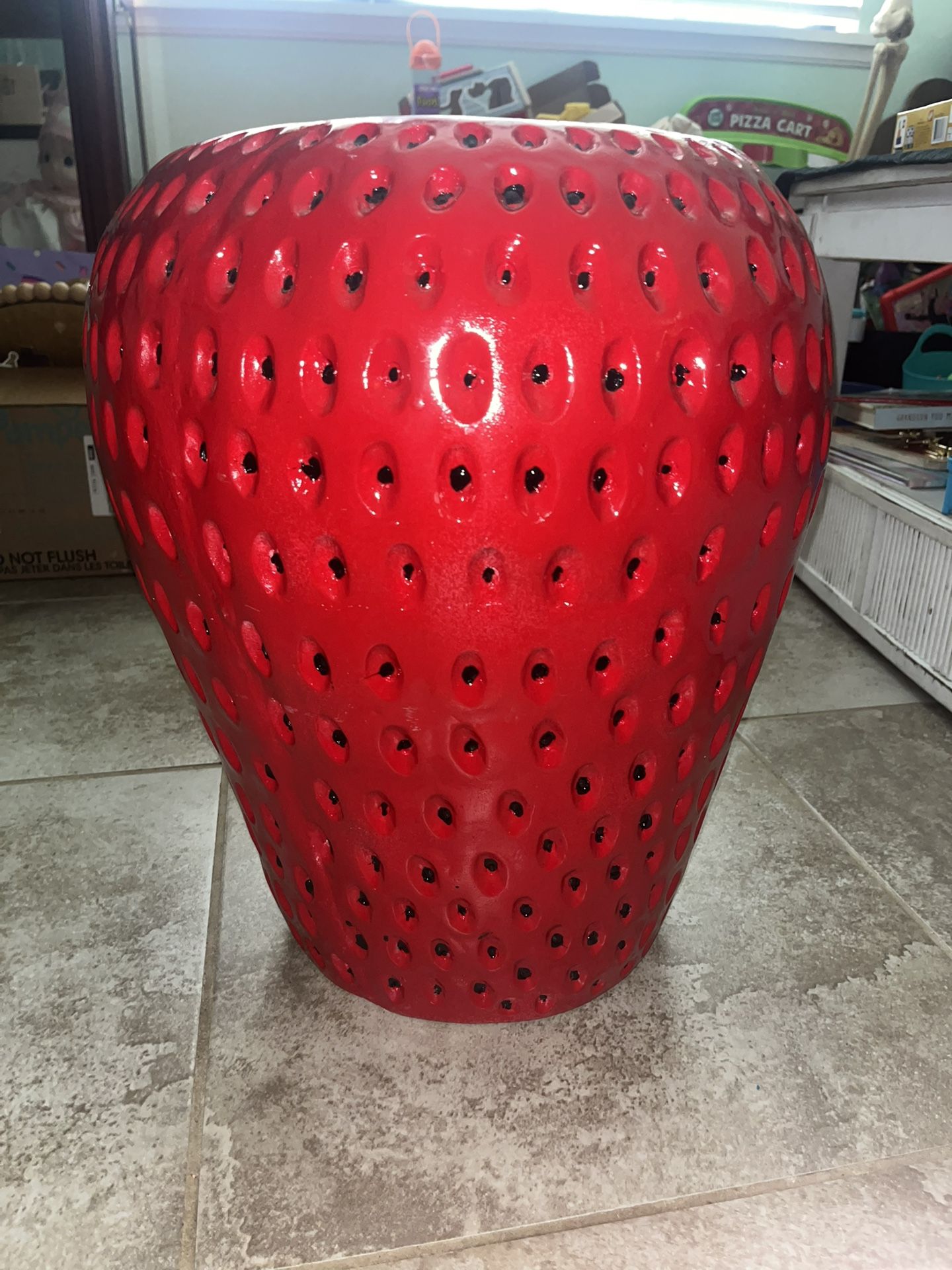 Strawberry Stool