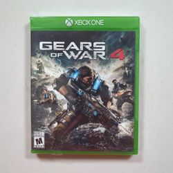 Gears of War 4 Xbox One Brand New Microsoft Xbox 360 Game, Tears In Plastic