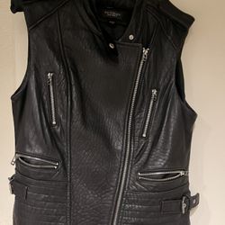 Butter Leather Motorcycle Vest