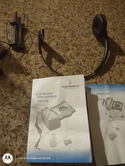 Free! Old fashioned secretary headset for dictaphone