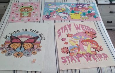 4 Wall Posters – $10 for ALL 4