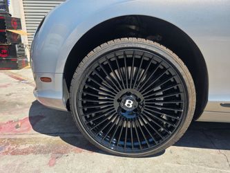 22" Staggerd new ROADFORCE RF35 Wheels & New Tires For BENTLEY