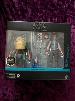 Star Wars black series Val kestis, turgle & solve stev 3 pack