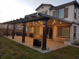 Aluminum patio covers