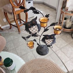 MetalHalloween Candle  Holder Decoration