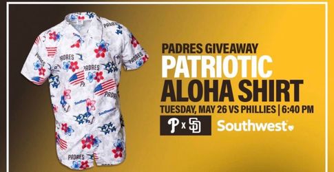 Padres Aloha Shirts  (All Sizes) SEALED  $29.95