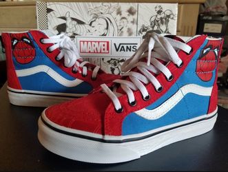 VANS SPIDER MAN SHOES