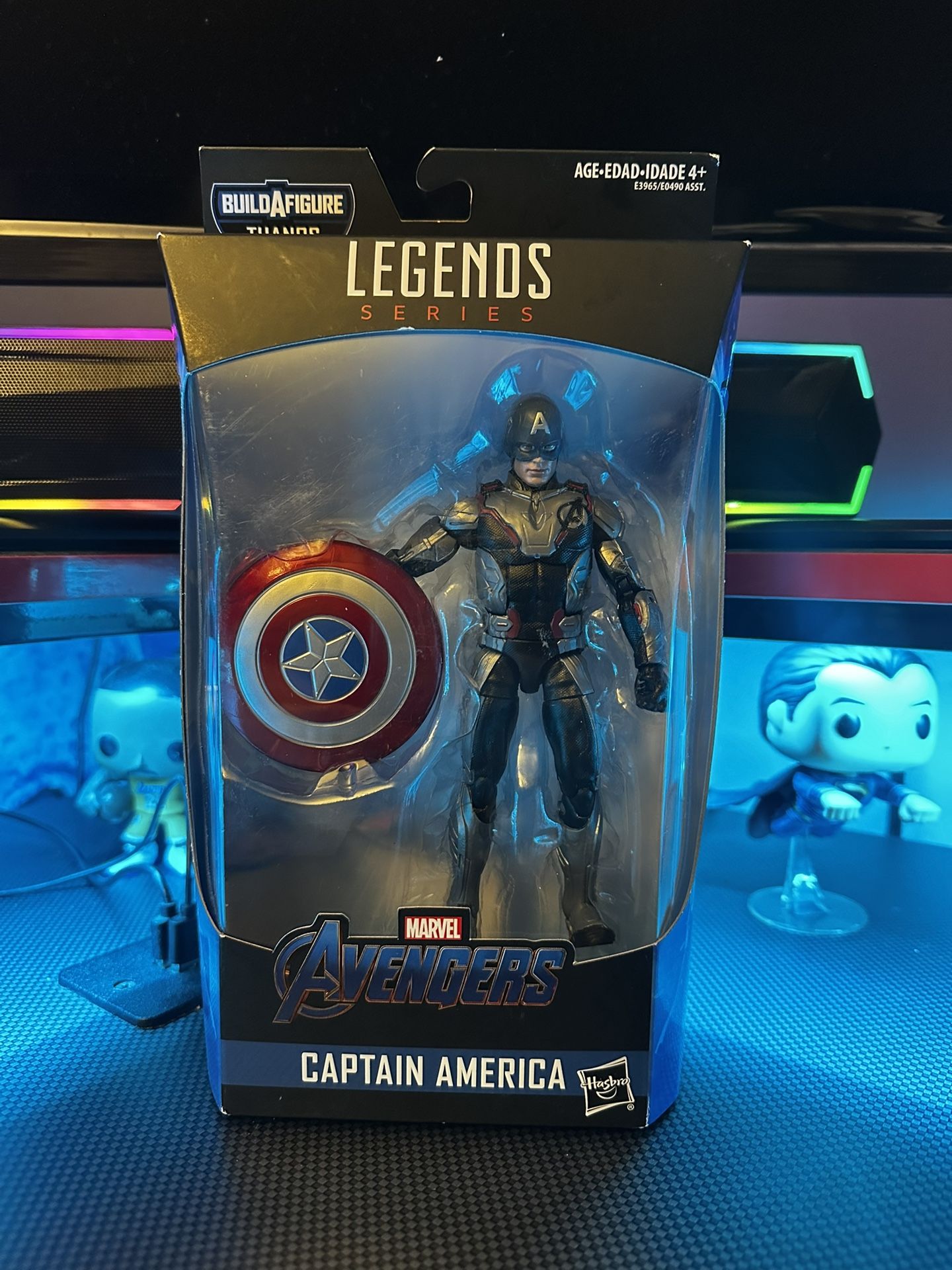 Marvel Legends Series Captain America Avengers BAF Thanos Figure