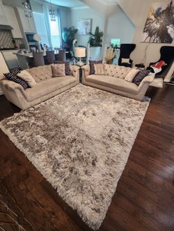 Couches with Rug